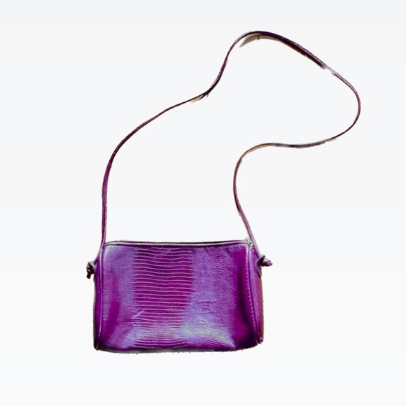 Vintage Alligator Cross‎ Body - Picture 1 of 9
